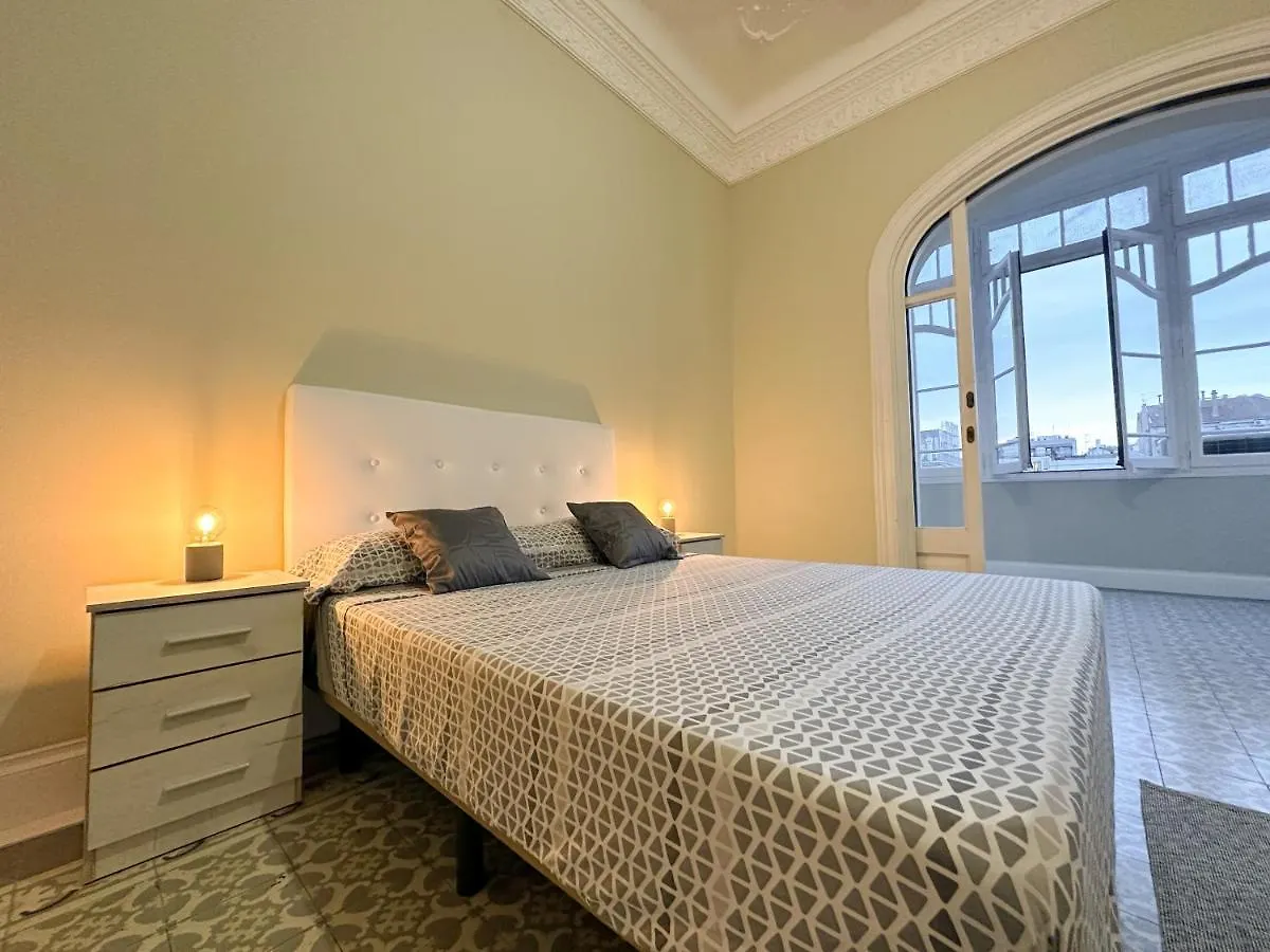 Pensionat Rambla Catalunya Center Hotell Barcelona Spanien